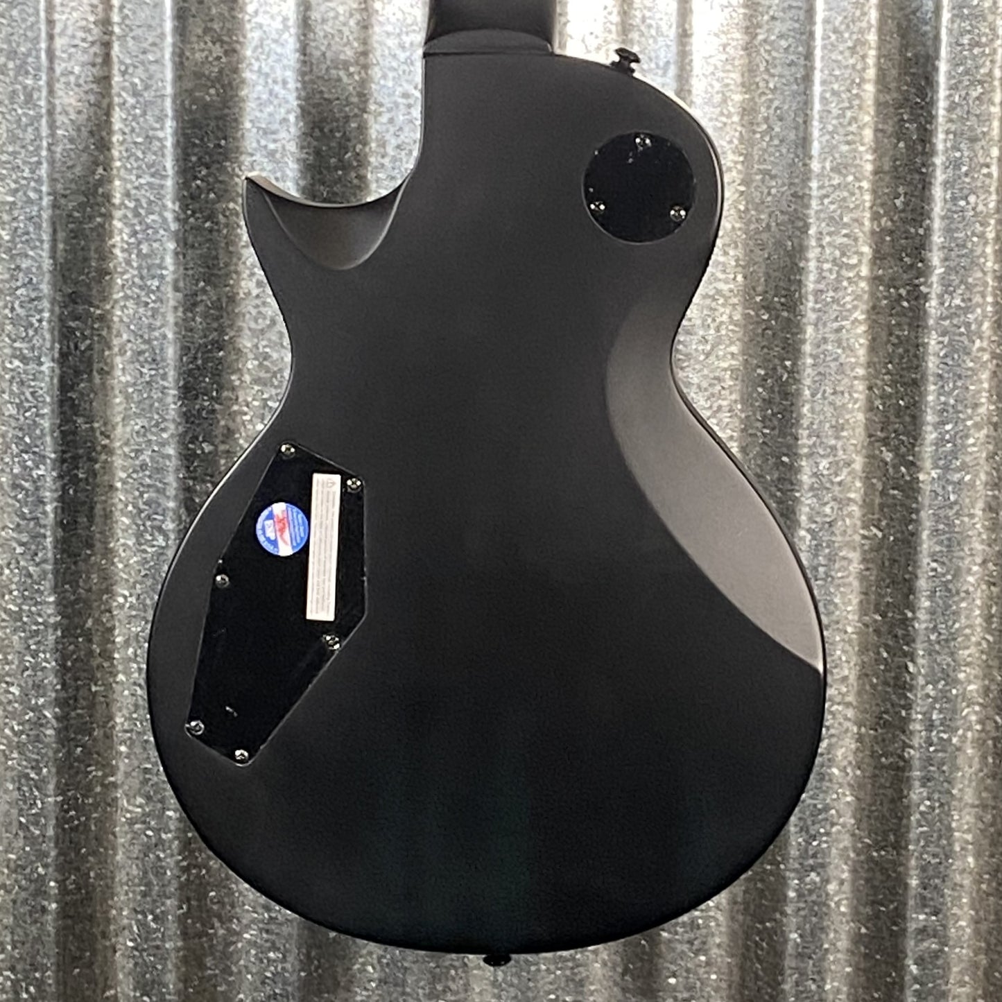 ESP LTD EC-257 Black Satin 7 String Guitar EC257BLKS #0501 Used