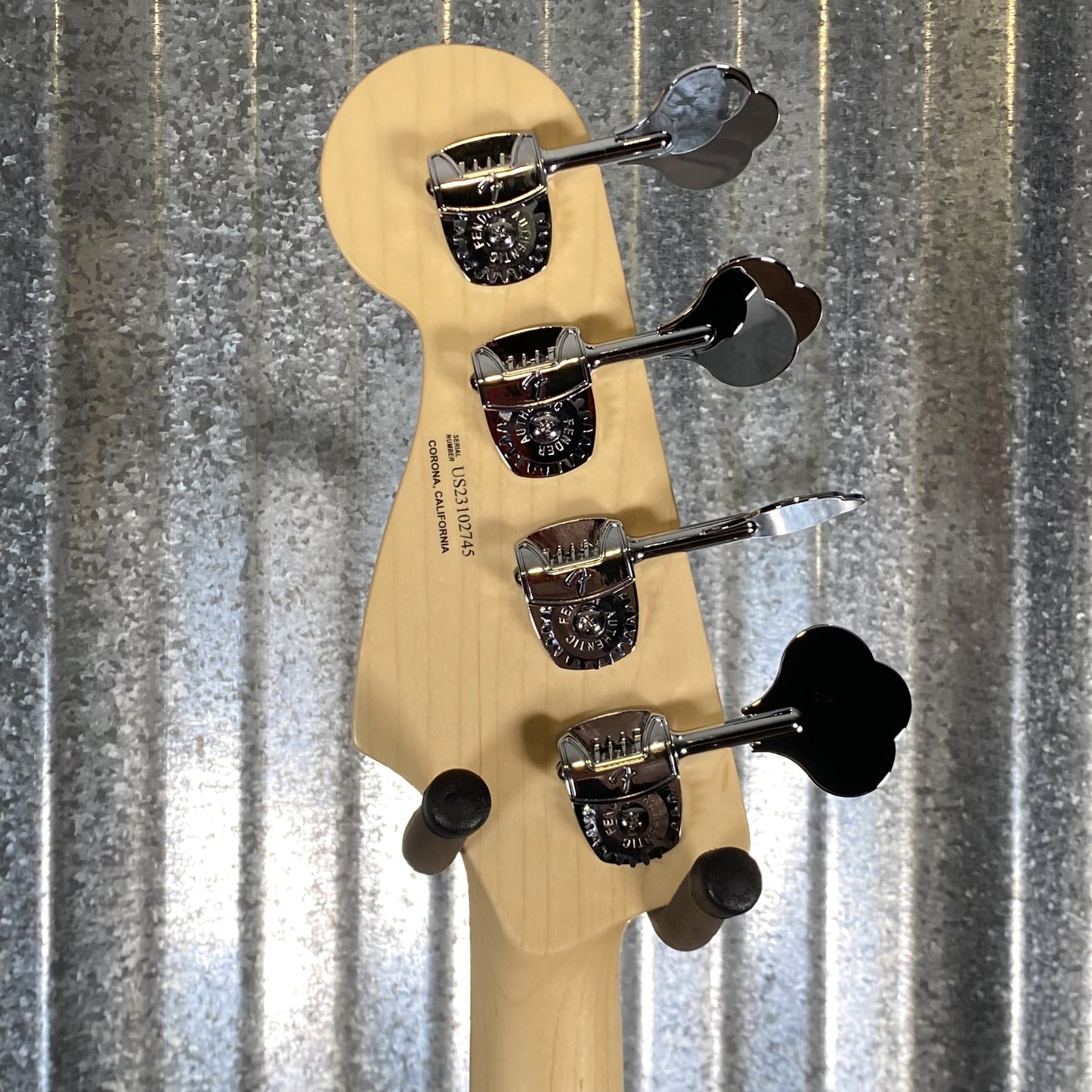 Fender American Performer 4 String Jazz Bass Satin Surf Green #2745 Used