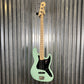 Fender American Performer 4 String Jazz Bass Satin Surf Green #2745 Used