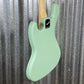 Fender American Performer 4 String Jazz Bass Satin Surf Green #2745 Used