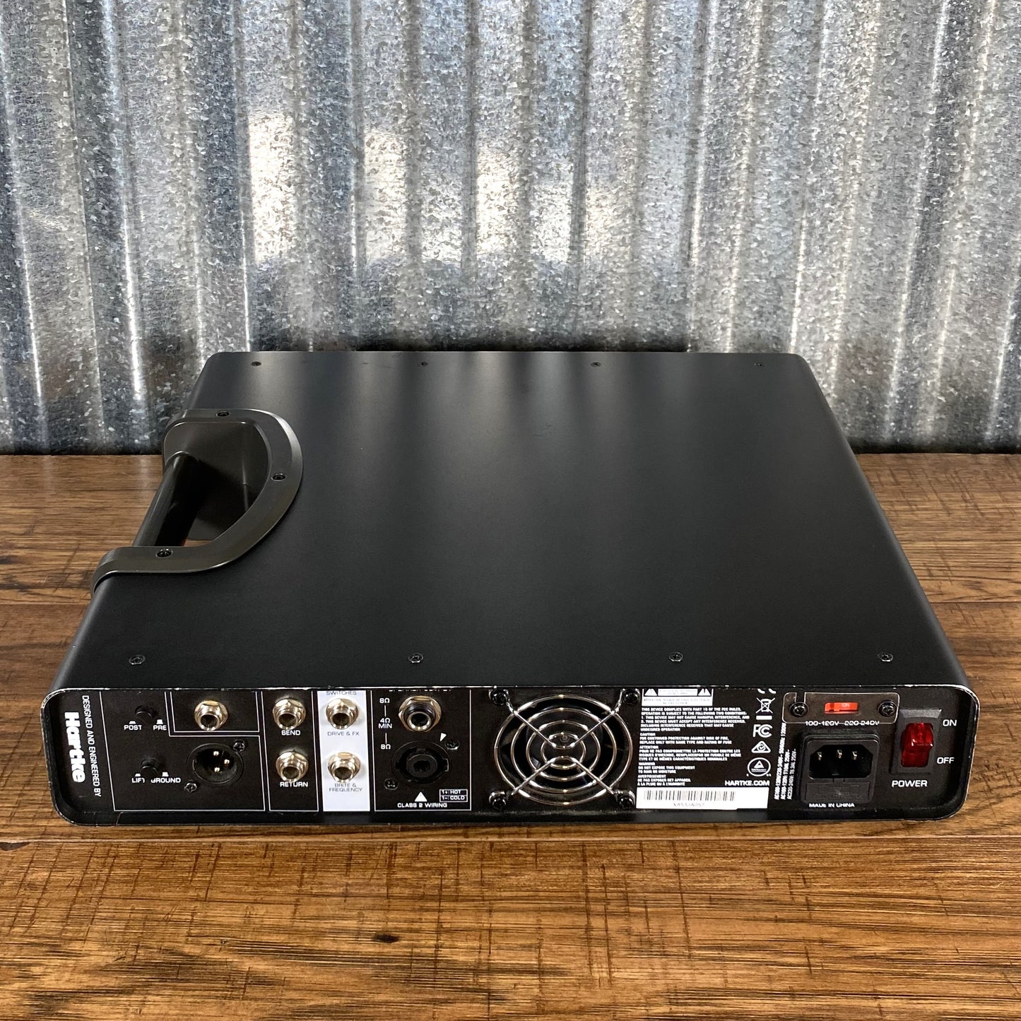 Hartke LX8500 800 Watt Light Weight Tube Preamp Bass Amplifier Head Used