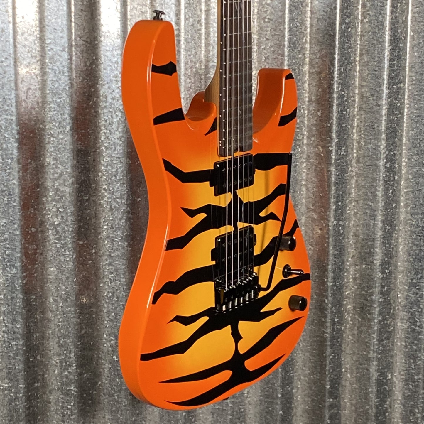 Westcreek Guitars Aetheris Superstrat Yellow Tiger Guitar #0182 Used
