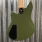 Reverend Descent RA Army Green Baritone Guitar #67704
