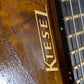 Kiesel Zeus Headless Ash Whiskey Brown Guitar & Bag #1478 Used