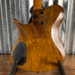 Kiesel Zeus Headless Ash Whiskey Brown Guitar & Bag #1478 Used