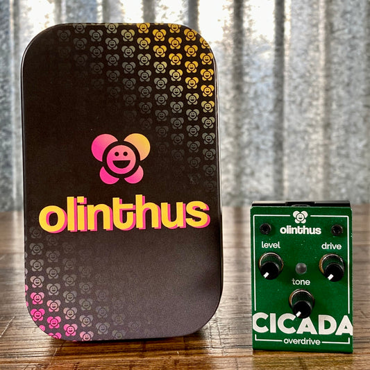 Olinthus Cicada Overdrive World's Smallest Guitar Effect Pedal Used