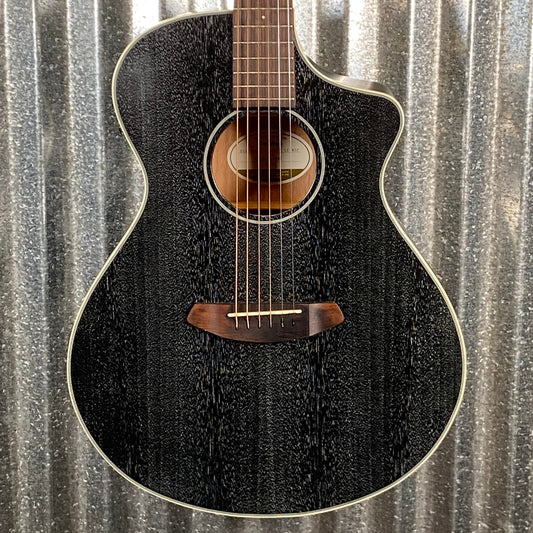 Breedlove Discovery Concert CE NS2 Satin Black Acoustic Electric Guitar #9385 Used
