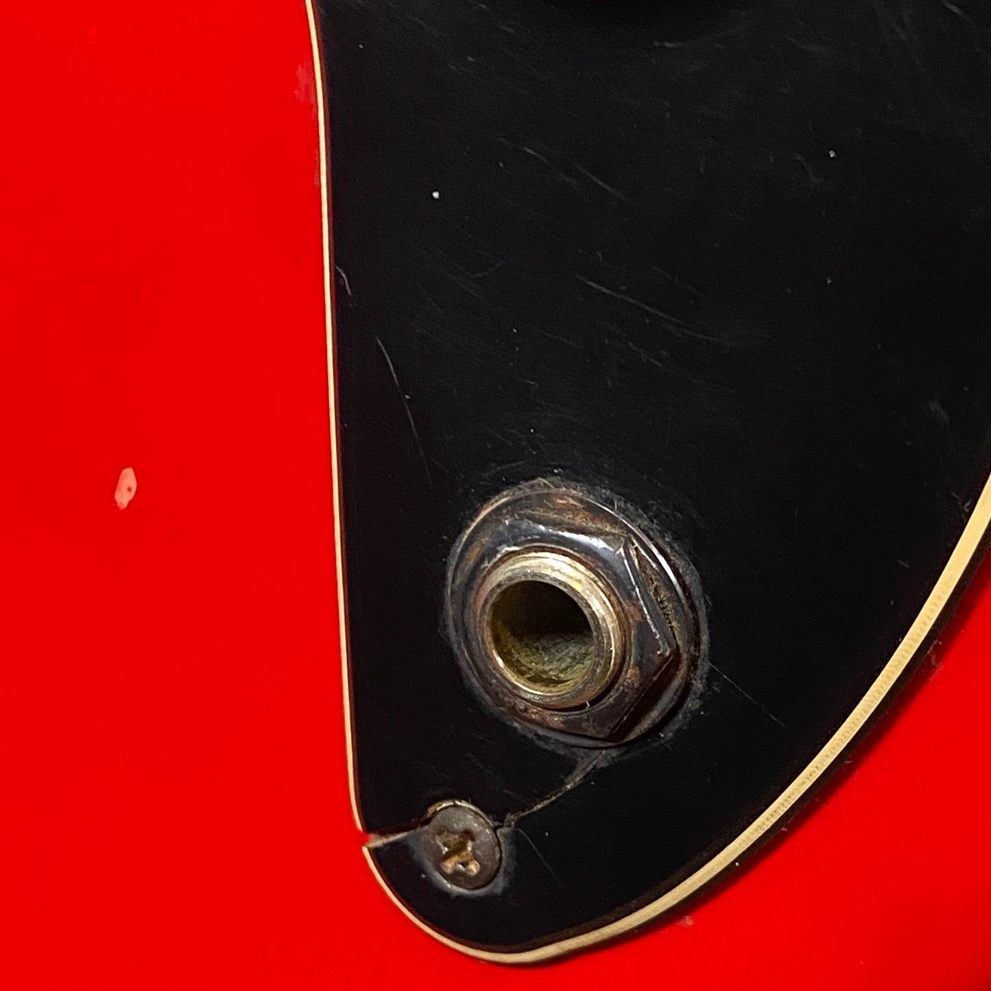 Peavey USA 1987 Patriot 4 String Bass Red #8188 Used