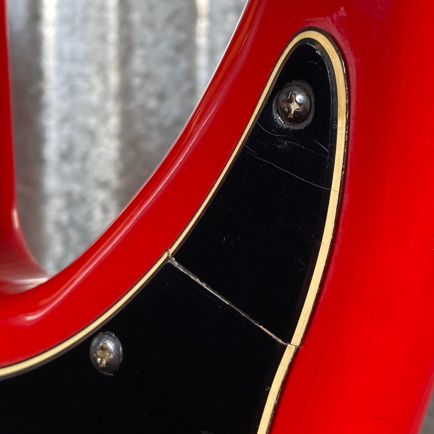 Peavey USA 1987 Patriot 4 String Bass Red #8188 Used