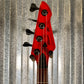 Peavey USA 1987 Patriot 4 String Bass Red #8188 Used