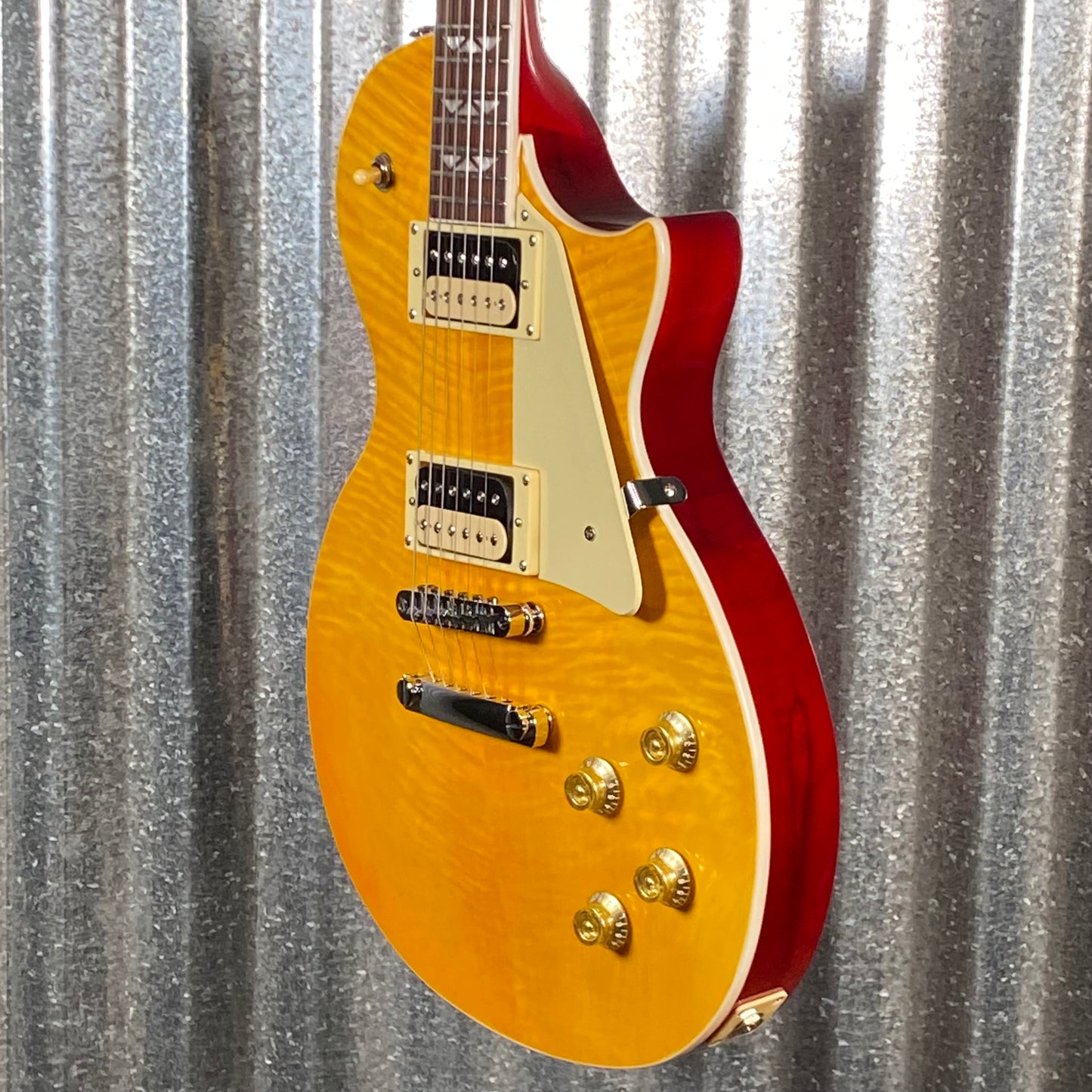 Westcreek Guitars Underdog LP Lemonburst Guitar #0047 Used