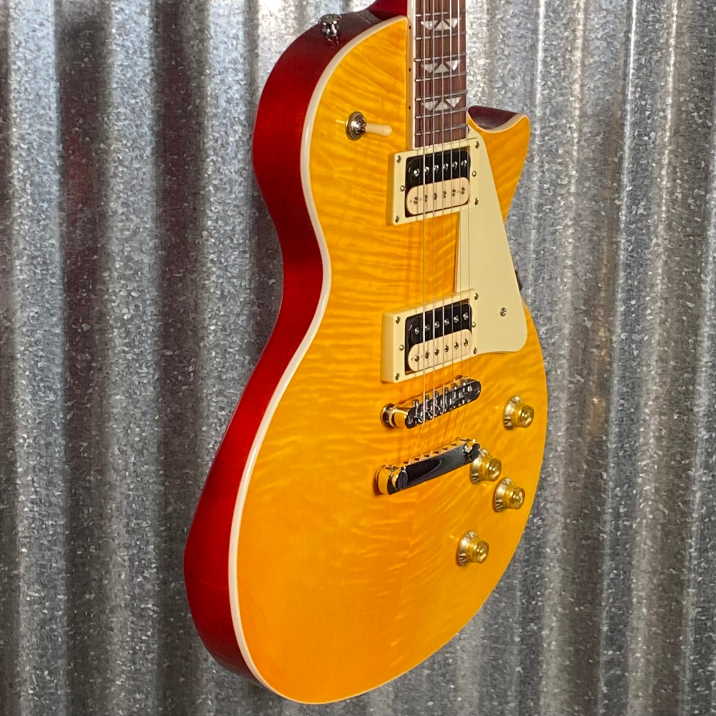 Westcreek Guitars Underdog LP Lemonburst Guitar #0047 Used