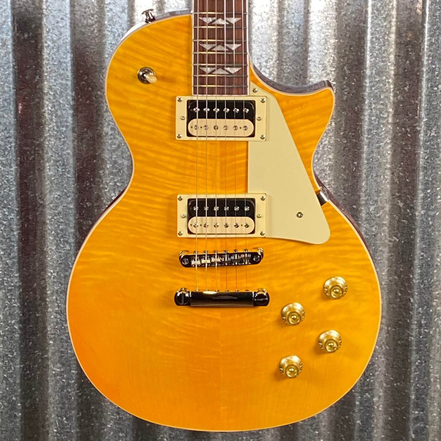 Westcreek Guitars Underdog LP Lemonburst Guitar #0047 Used