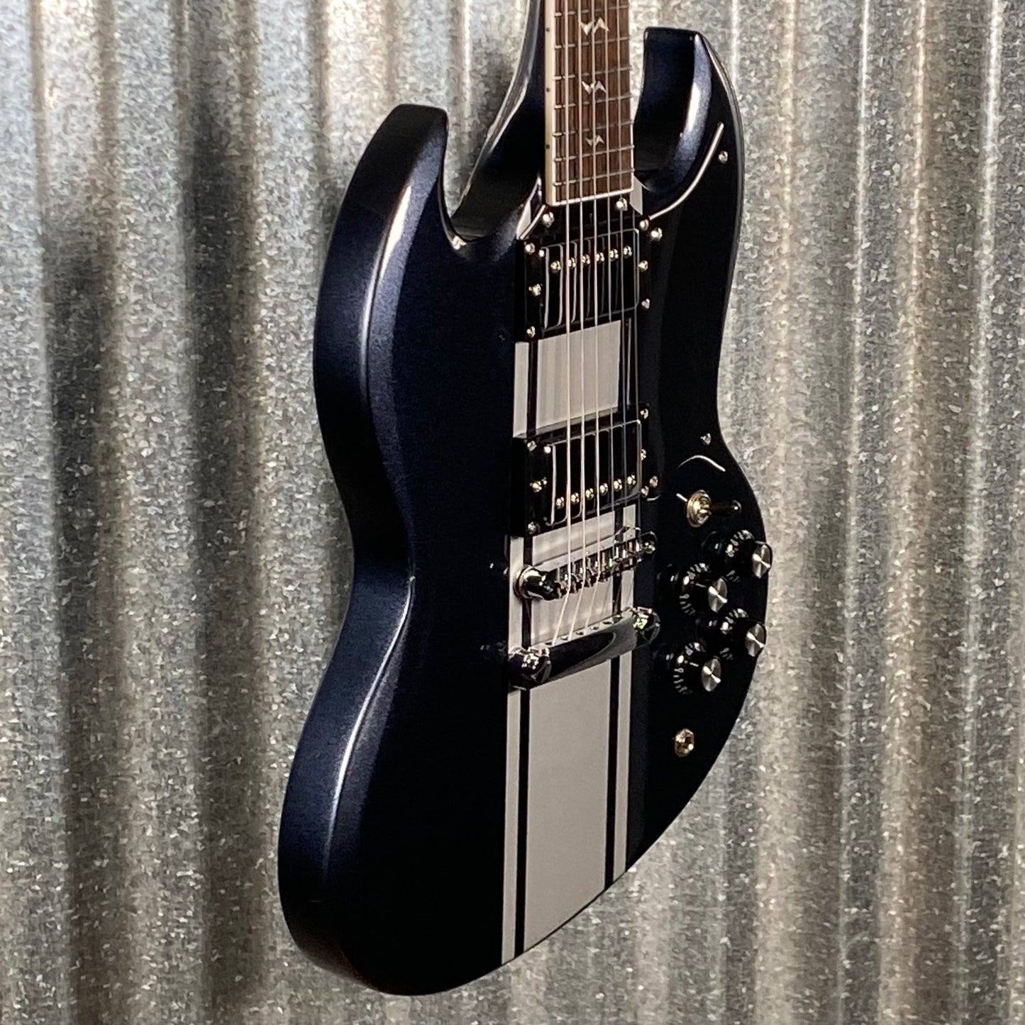 Westcreek Guitars Racer SG Offset Style Black #0291 Used