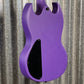Westcreek Guitars Racer SG Offset Style Purple Matte #0127 Used