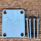 Fender American Standard Bass Neck Plate Corona California & Screws PN 0991446100 Used