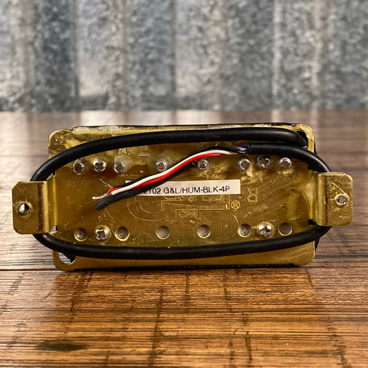 G&L Tribute AW4470B Paul Gagon Designed Alnico Humbucker Guitar Pickup Bridge Black #1 Used