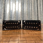 G&L Tribute Paul Gagon Designed AS4255B Neck & AW4368B Bridge Humbucker Guitar Pickup Set Black Used