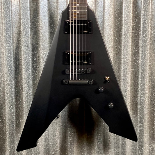 ESP LTD Vulture James Hetfield Black Satin EMG Guitar & Case #1033 Used