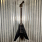 ESP LTD Vulture James Hetfield Black Satin EMG Guitar & Case #1033 Used