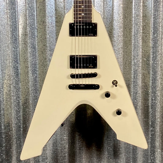 ESP LTD Vulture James Hetfield Olympic White EMG Guitar & Case #4671 Used