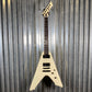 ESP LTD Vulture James Hetfield Olympic White EMG Guitar & Case #4671 Used