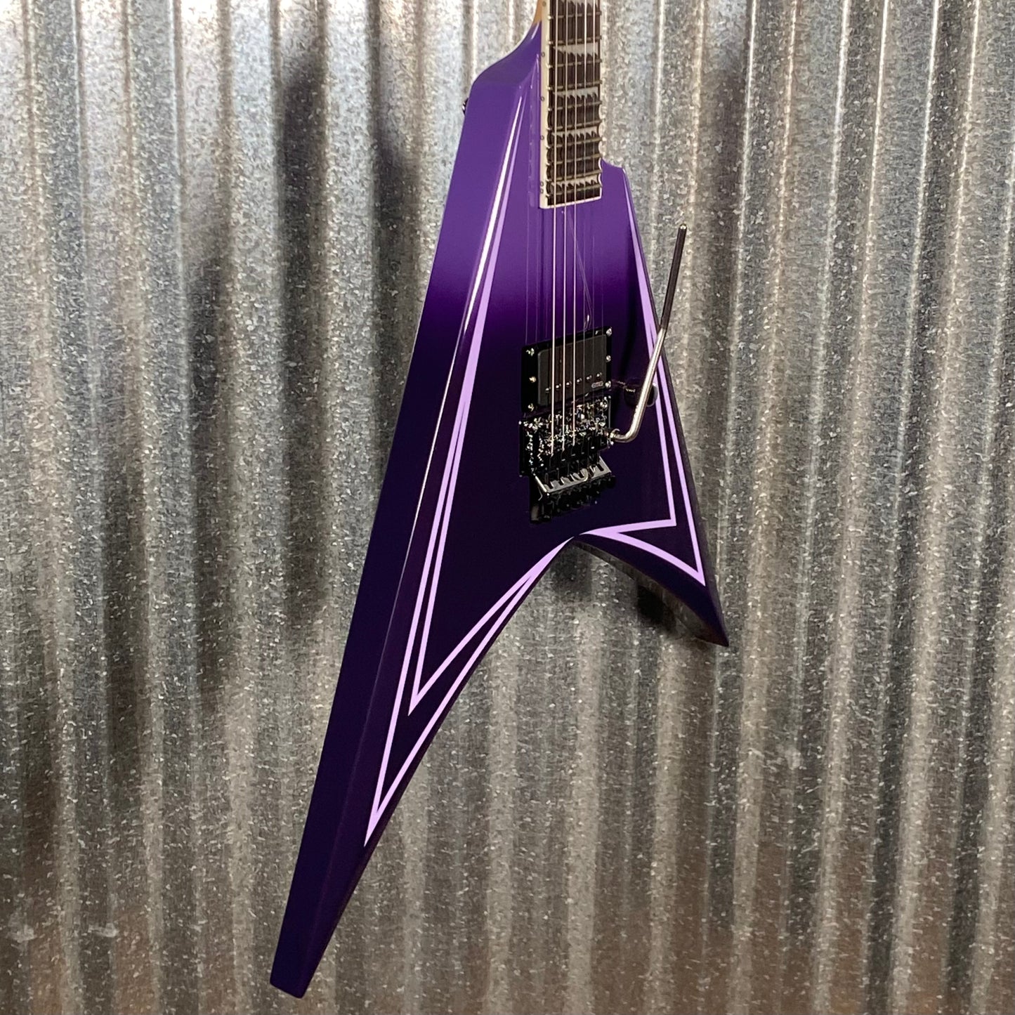ESP LTD Alexi Laiho Hexed Sawtooth Arrow Purple Fade Satin Guitar & Case LALEXIHEXED #0021 Used