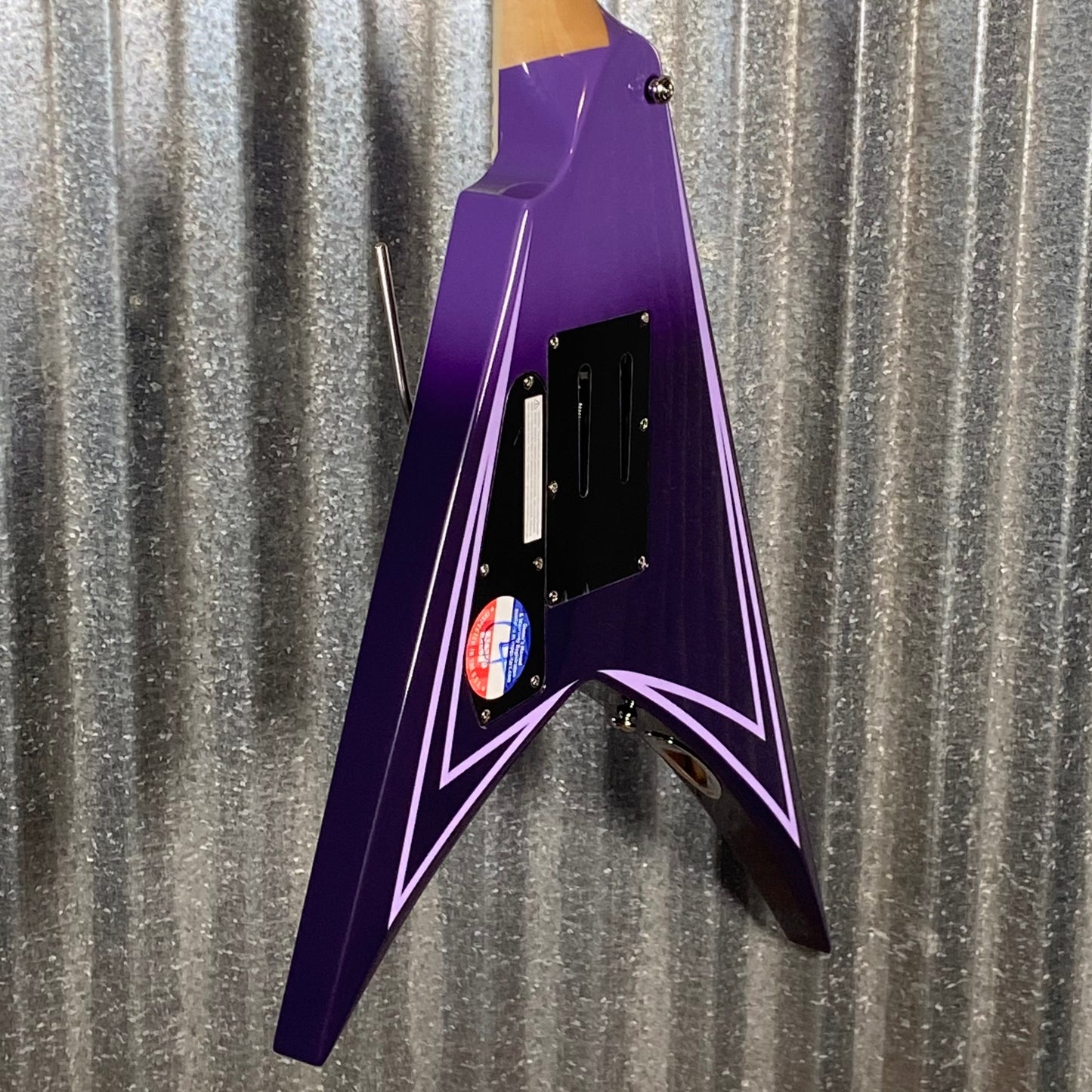ESP LTD Alexi Laiho Hexed Sawtooth Arrow Purple Fade Satin Guitar & Case LALEXIHEXED #0021 Used