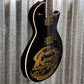 ESP LTD Will Adler Warbird Black & Gold Guitar & Case LWAWARBIRDBLKG #1523 Used