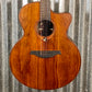 LAG Guitars SAUVAGE-J12CE Natural Jumbo Cutaway 12 String Acoustic Electric Guitar & Bag #1768