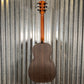 LAG Guitars SAUVAGE-PE Natural Parlor Acoustic Electric Guitar & Bag #1749