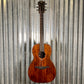 LAG Guitars SAUVAGE-PE Natural Parlor Acoustic Electric Guitar & Bag #1749