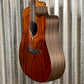 LAG Guitars SAUVAGE-DCE Natural Dreadnought Acoustic Electric Guitar & Bag #3405
