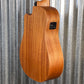 LAG Guitars T70DCE-NAT Natural Dreadnought Cutaway Acoustic Electric Guitar #2275