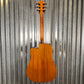 LAG Guitars T98DCE Natural Dreadnought Cutaway Acoustic Electric Guitar #2194