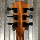 LAG Guitars TBW1TE-BRW Vintage Brown Travel Acoustic Electric Guitar & Bag #1101