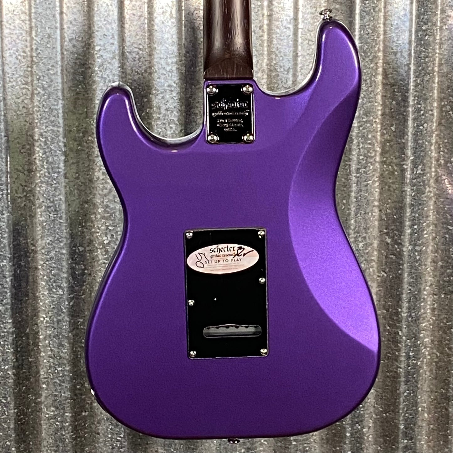 Schecter Nick Johnston Traditional HSS 10th Anniversary Atomic Violet Guitar #0981
