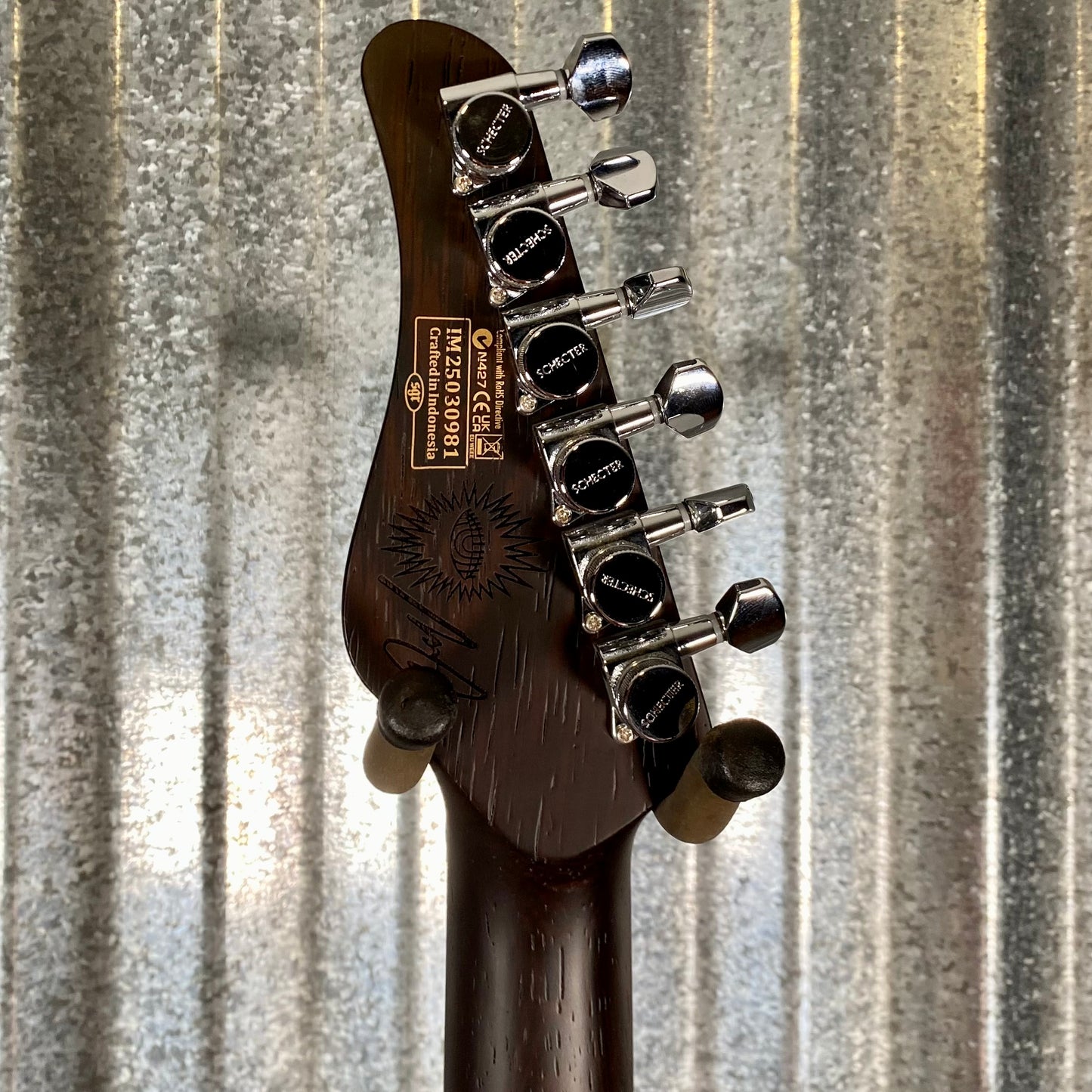 Schecter Nick Johnston Traditional HSS 10th Anniversary Atomic Violet Guitar #0981
