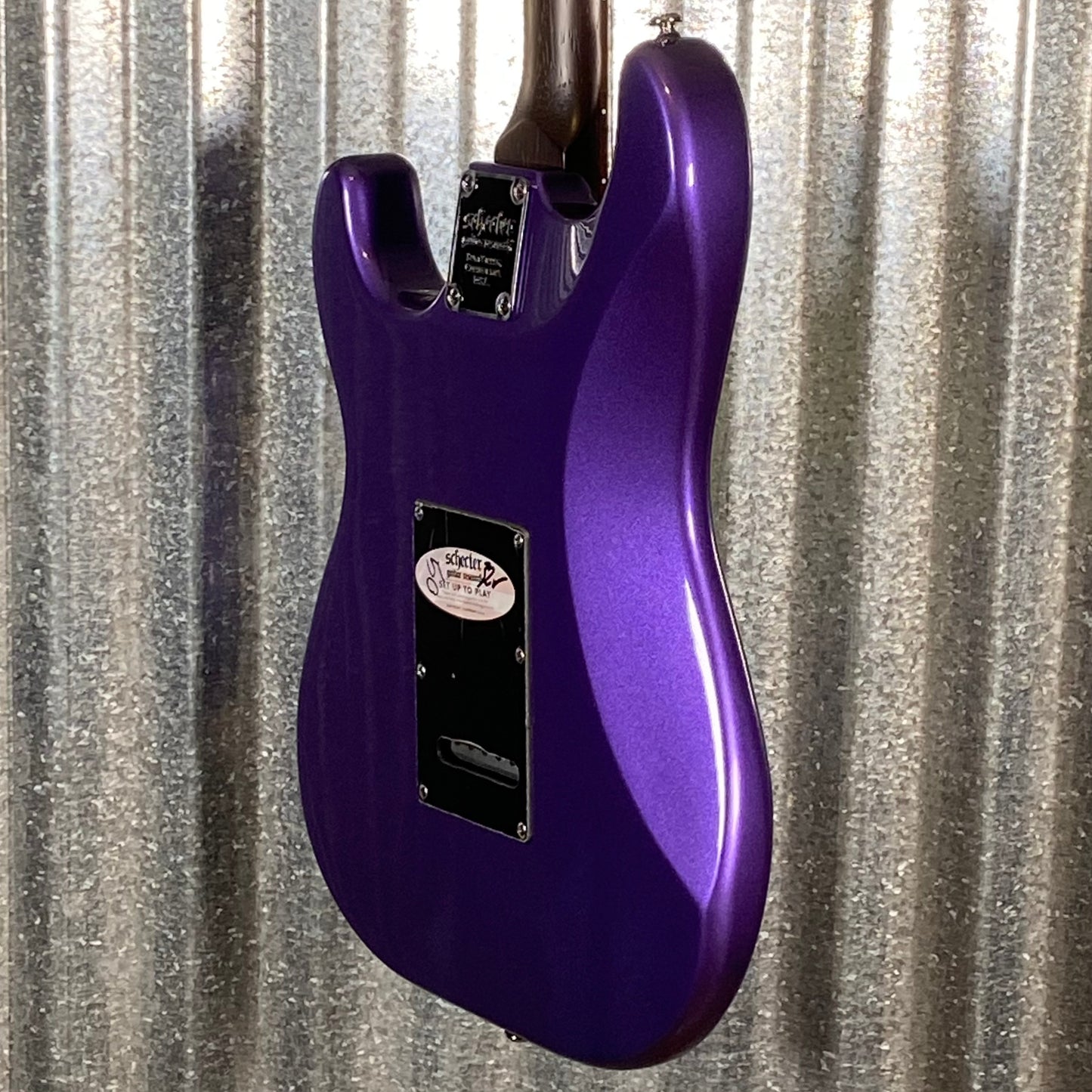 Schecter Nick Johnston Traditional HSS 10th Anniversary Atomic Violet Guitar #0981