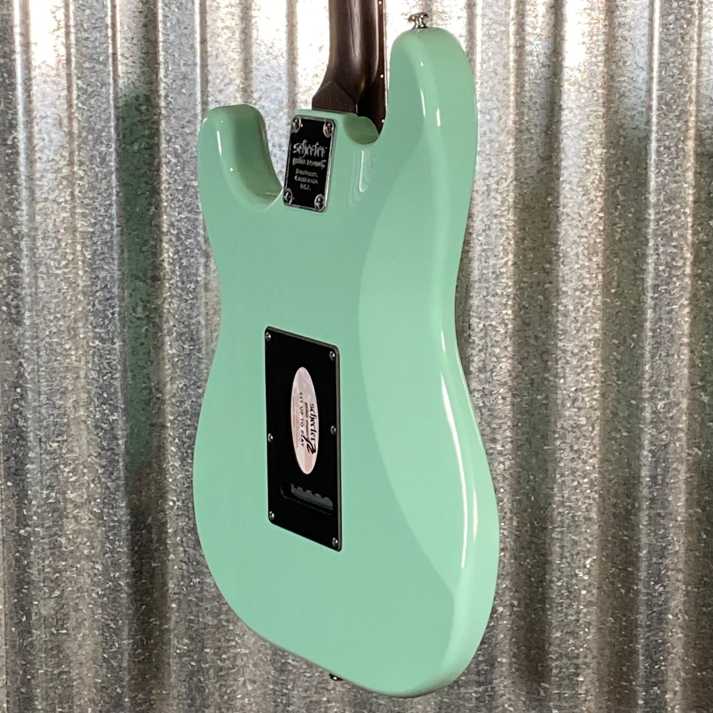 Schecter Nick Johnston Traditional HSS 10th Anniversary Atomic Green Guitar #0981