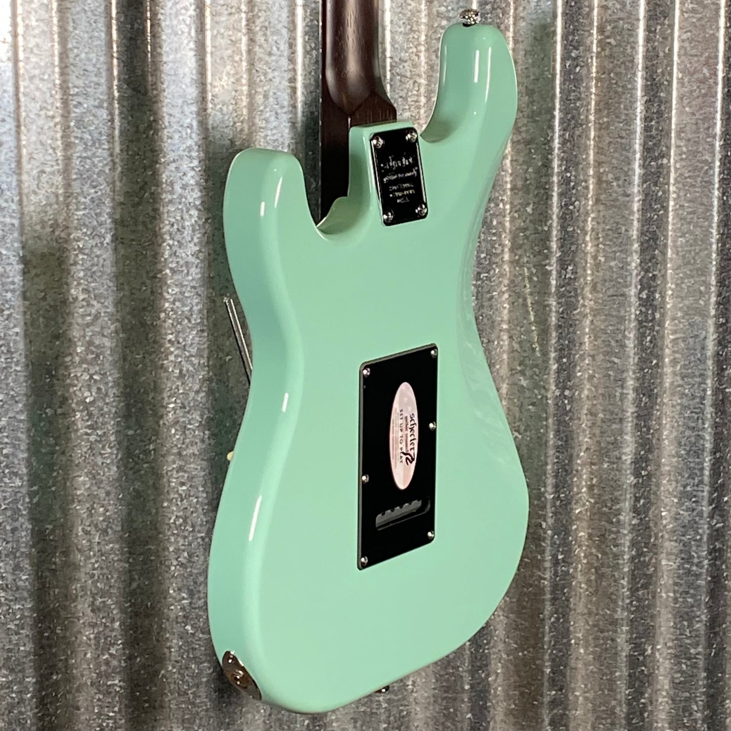 Schecter Nick Johnston Traditional HSS 10th Anniversary Atomic Green Guitar #0981
