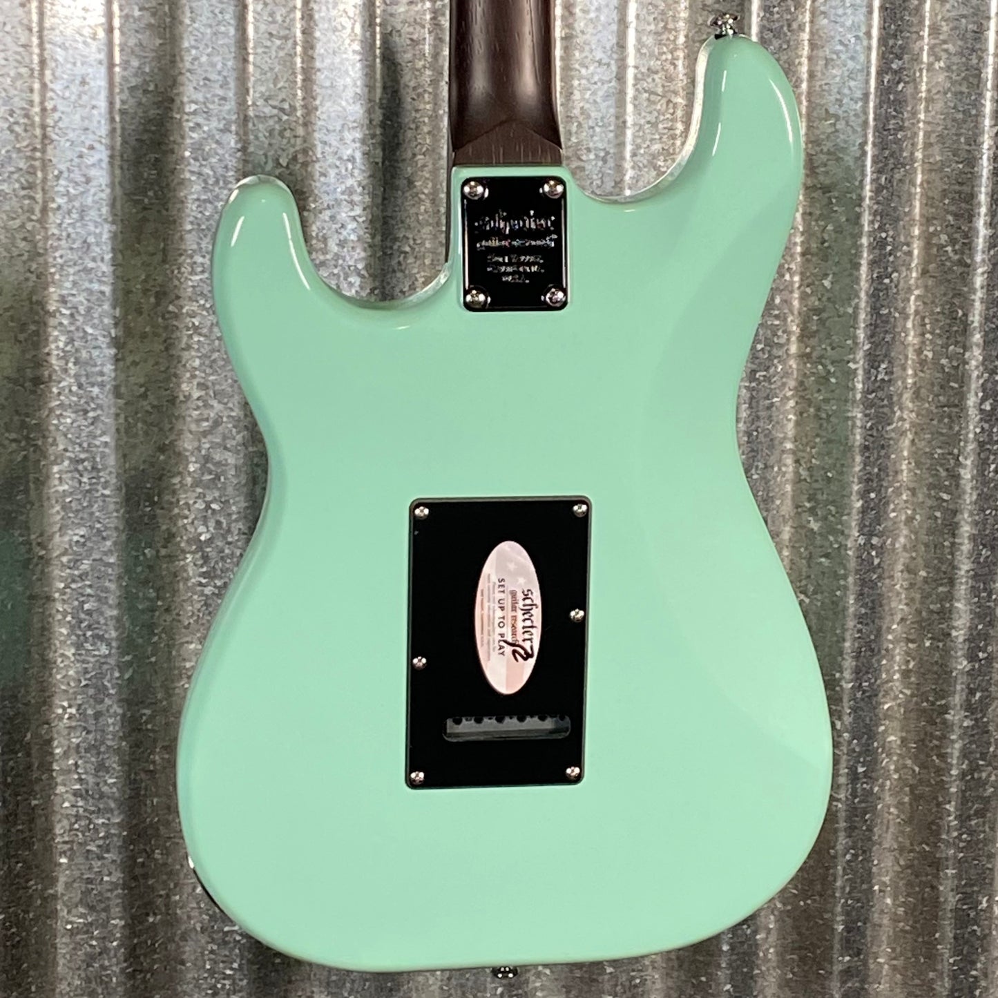 Schecter Nick Johnston Traditional HSS 10th Anniversary Atomic Green Guitar #0981