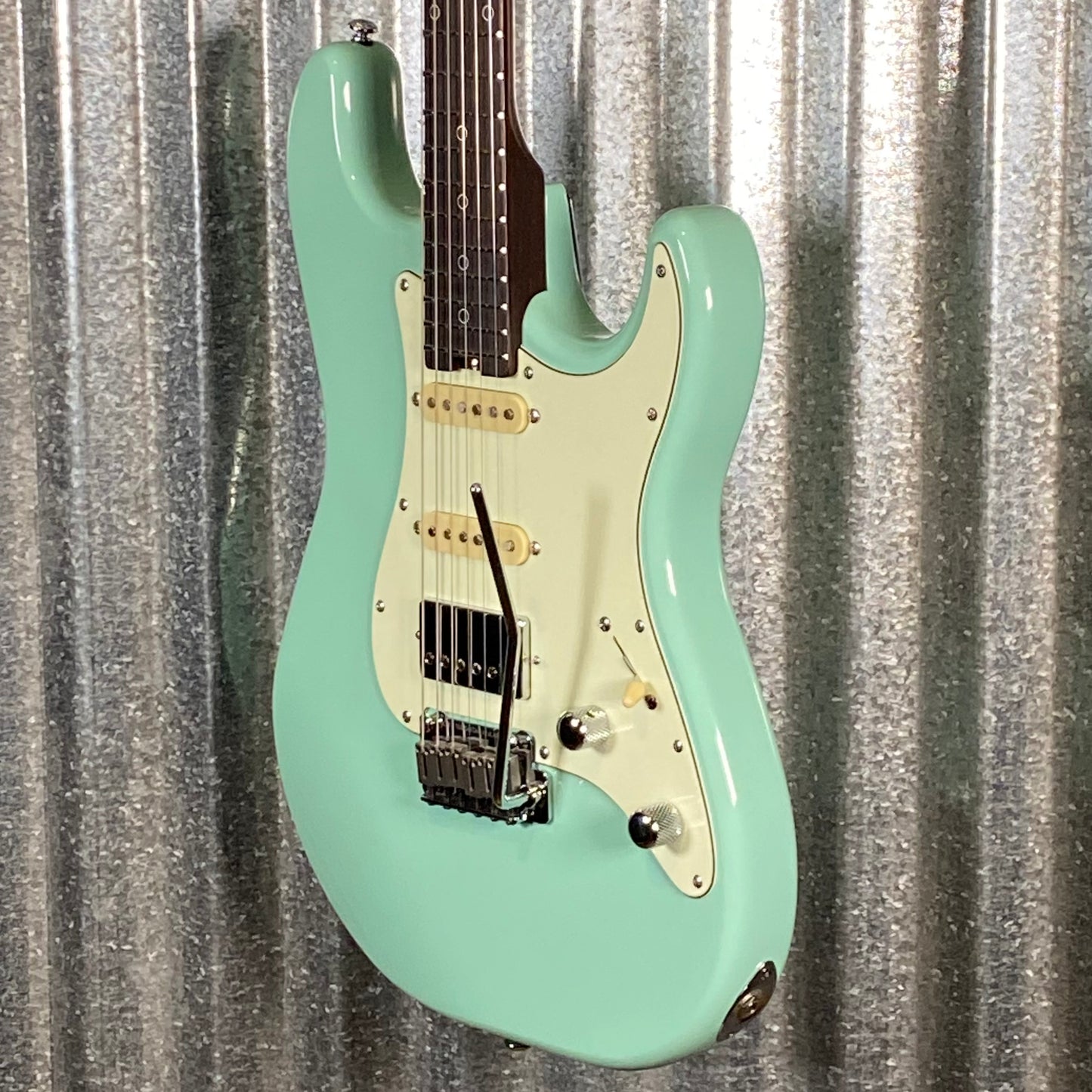 Schecter Nick Johnston Traditional HSS 10th Anniversary Atomic Green Guitar #0981