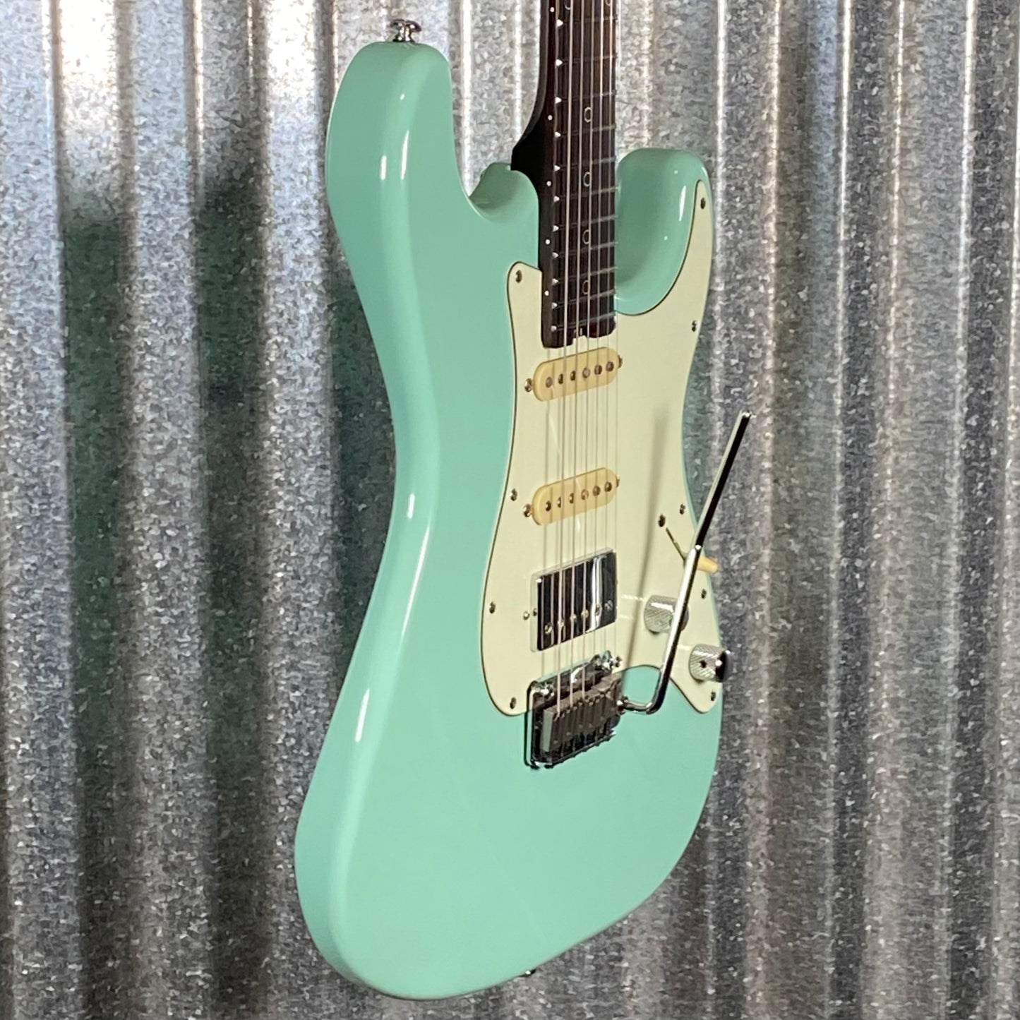 Schecter Nick Johnston Traditional HSS 10th Anniversary Atomic Green Guitar #0981