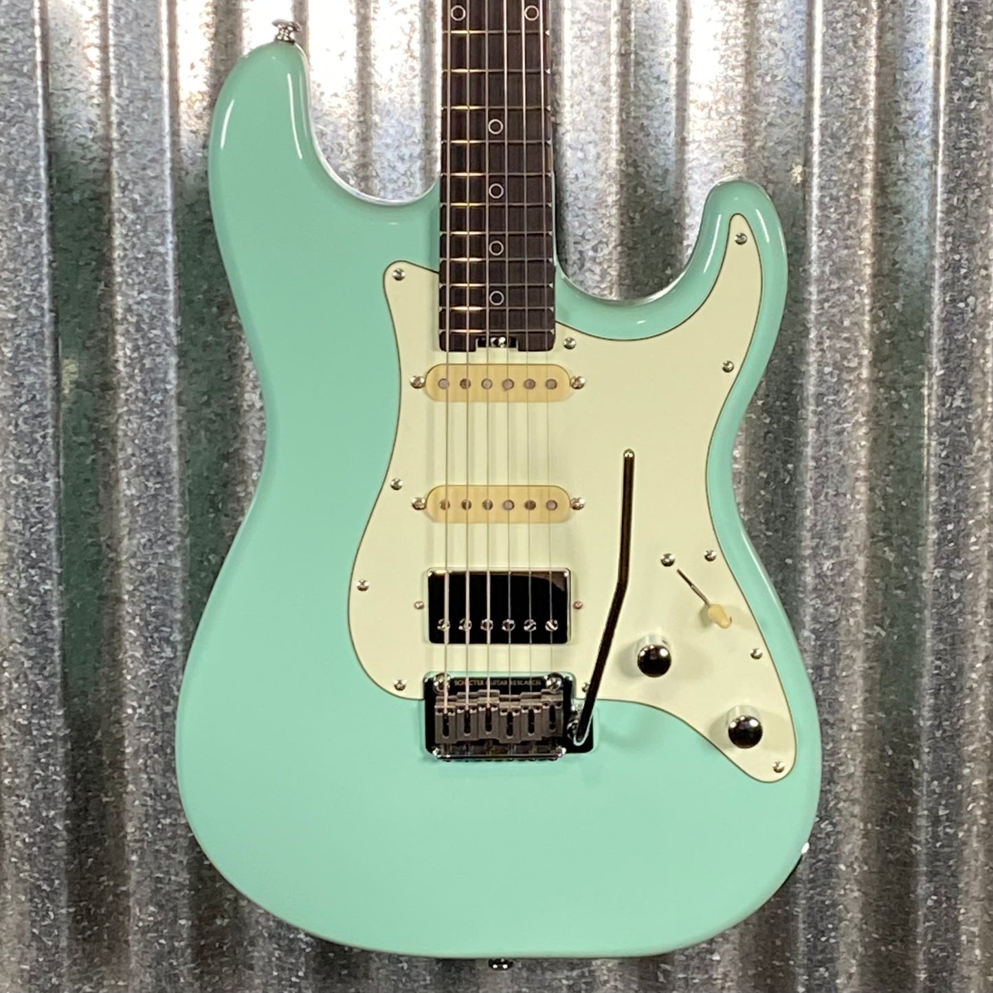 Schecter Nick Johnston Traditional HSS 10th Anniversary Atomic Green Guitar #0981