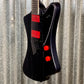 Westcreek Guitars Mirage T Bird Style Dual Humbucker Guitar Black #0135 Used