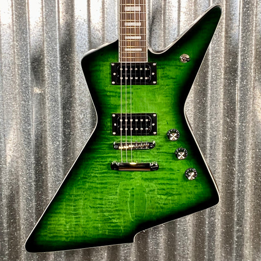 Westcreek Guitars Revenge Explorer Style Transparent Green #0014 Used