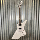 ESP LTD James Hetfield Snakebyte Snow White EMG Guitar & Case LSNAKEBYTESW #0203 Used