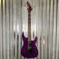 ESP LTD KH-602 Kirk Hammett Purple Sparkle EMG Guitar & Case KH602PSP #0826 Used