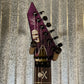 ESP LTD KH-602 Kirk Hammett Purple Sparkle EMG Guitar & Case KH602PSP #0826 Used